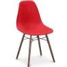 Sillas de Comedor - Diseño Escandinavo - Patas de Madera Oscura - Skögur image 9