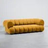 Sofá Tapizado en Terciopelo - Estilo Moderno - 2/3 Plazas - Curvo Teddy image 9
