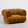 Sillón Tapizado en Terciopelo - Estilo Moderno - Curvo Velvet image 9