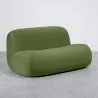 Sofá Moderno Minimalista Diseño Curvo Tapizado Terciopelo - Comodidad y Estilo Contemporáneo - Büba image 9
