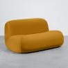 Sofá Moderno Minimalista Diseño Curvo Tapizado Terciopelo - Comodidad y Estilo Contemporáneo - Büba image 9