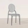 Silla de Comedor Transparente - Estilo Victoria  image 9