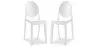 Pack de 2 Sillas De Comedor Transparentes - Victoria Queen  image 9