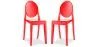 Pack de 2 Sillas De Comedor Transparentes - Victoria Queen  image 9