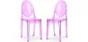 Pack de 2 Sillas De Comedor Transparentes - Victoria Queen  image 9