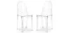 Pack de 2 Sillas De Comedor Transparentes - Victoria Queen  image 9