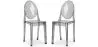Pack de 2 Sillas De Comedor Transparentes - Victoria Queen  image 9