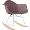 Silla Mecedora - Diseño Escandinavo - Patas de Madera y Metal - Nordika image 9