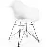 Silla de Comedor - Diseño Escandinavo y Patas negras de Metal - Nordika image 9