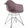 Silla de Comedor - Diseño Escandinavo y Patas negras de Metal - Nordika image 9