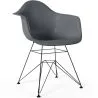 Silla de Comedor - Diseño Escandinavo y Patas negras de Metal - Nordika image 9