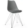 Silla de Comedor con cojín - Diseño Escandinavo y Patas de Metal - Skögur image 9