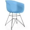 Silla de Comedor - Diseño Escandinavo - Patas Negras - Polin image 9
