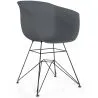 Silla de Comedor - Diseño Escandinavo - Patas Negras - Polin image 9