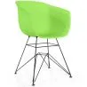 Silla de Comedor - Diseño Escandinavo - Patas Negras - Polin image 9