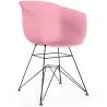 Silla de Comedor - Diseño Escandinavo - Patas Negras - Polin image 9