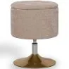 Taburete Con Almacenamiento Tapizado En Chenille - Tony image 9