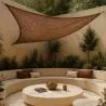Toldo de fibra de coco 5x5x5M - Vela de sombra 100% Natural image 9