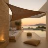 Toldo de fibra de coco 3x3x3M - Vela de sombra 100% Natural image 9