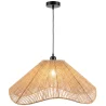 Lámpara Colgante de Cuerda Natural Estilo Boho – Pantalla Artesanal de Fibra Natural - Lunah image 9