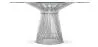 Mesa de Comedor Redonda - Cristal y Metal - Barrel image 9
