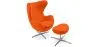 Sillón con Reposapiés - Diseño Huevo - Tapizado en Tela - Brave image 9