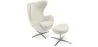 Sillón con Reposapiés - Diseño Huevo - Tapizado en Tela - Brave image 9