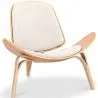 Butaca de diseño - Sillón Escandinavo - Tapizado tela - Lucy image 9