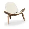 Butaca de diseño - Sillón Escandinavo - Tapizado Polipiel - Lucy image 9
