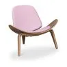 Butaca de diseño - Sillón Escandinavo - Tapizado Polipiel - Lucy image 9