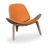 Butaca de diseño - Sillón Escandinavo - Tapizado Polipiel - Lucy image 9