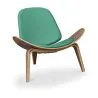 Butaca de diseño - Sillón Escandinavo - Tapizado Polipiel - Lucy image 9