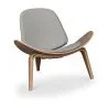 Butaca de diseño - Sillón Escandinavo - Tapizado Polipiel - Lucy image 9