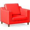 Sillón con Reposabrazos  - Tapizado en Cuero - Mattathais  image 9