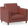 Sillón con Reposabrazos  - Tapizado en Cuero - Mattathais  image 9