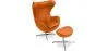 Sillón con Reposapiés - Diseño Huevo - Tapizado en Polipiel - Brave image 9