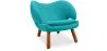 Sillón Tapizado en Tela - Diseño Escandinavo - Pelitano image 9