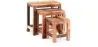 Pack x3 Mesa Auxiliar Apilables - Madera - Seaside image 9