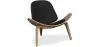Butaca de diseño - Sillón Escandinavo - Tapizado en Cuero - Lucy image 9