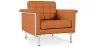 Sillón con reposabrazos - Tapizado en Cuero - Town  image 9