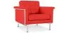 Sillón con reposabrazos - Tapizado en Cuero - Town  image 9