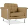 Sillón con reposabrazos - Tapizado en Cuero - Town  image 9