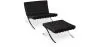 Sillón de Diseño con Reposapiés - Tapizado en Polipiel - Town image 9