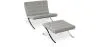 Sillón de Diseño con Reposapiés - Tapizado en Polipiel - Town image 9