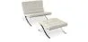 Sillón de Diseño con Reposapiés - Tapizado en Polipiel - Town image 9