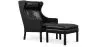 Sillón con Reposapiés - Tapizado en Polipiel - Micah image 9
