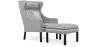 Sillón con Reposapiés - Tapizado en Polipiel - Micah image 9