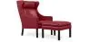 Sillón con Reposapiés - Tapizado en Polipiel - Micah image 9