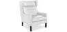 Sillón con Reposabrazos - Estilo Retro - Tapizado en Cuero - Michal  image 9