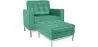 Sillón de Diseño con Reposapiés - Tapizado en Polipiel - Konel  image 9